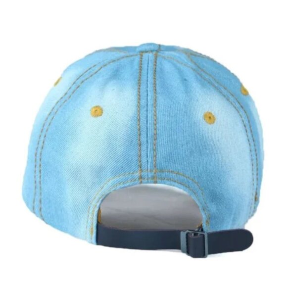 The LUCK-y Bundle, Adjustable Diamond Letter LUCK Outdoor Hat and Puffy Slides - Picture 4 of 4